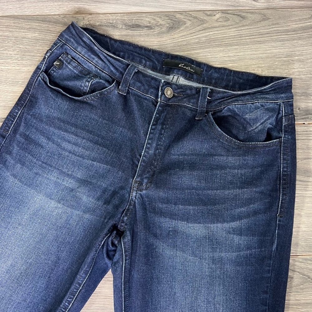 KanCan Dark Blue Wide Leg Jeans 13/30